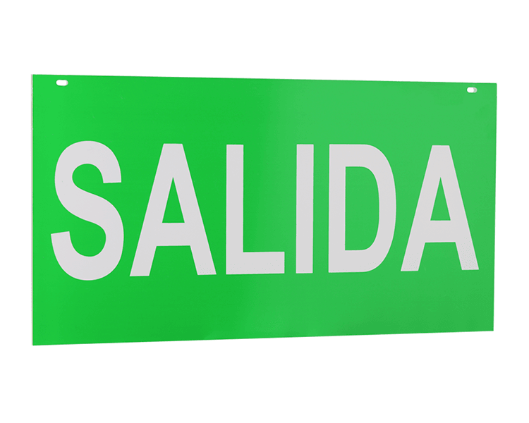 Salida tegn akrylpanel