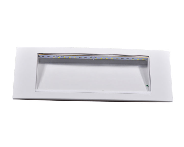 LE511AD klar polycarbonatdiffusor & ABS Housing Emergency Light