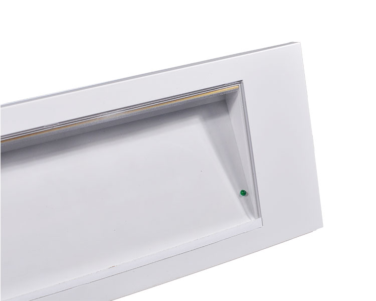 LE511AD klar polycarbonatdiffusor & ABS Housing Emergency Light