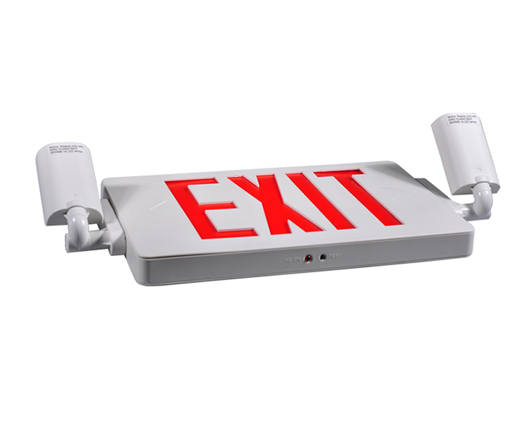 Jlecd2rw-Emergency Fire exit-lys med røde bogstaver