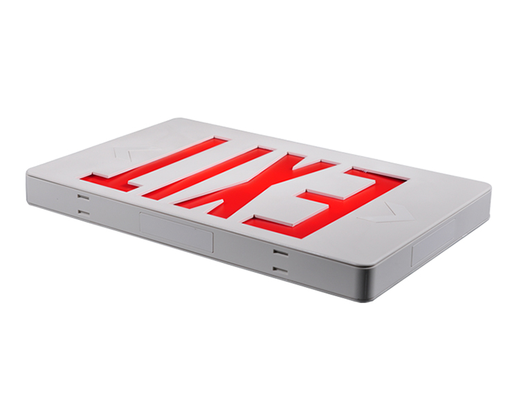 Jleed2rwem-New Slim Red LED-udgangsskilt