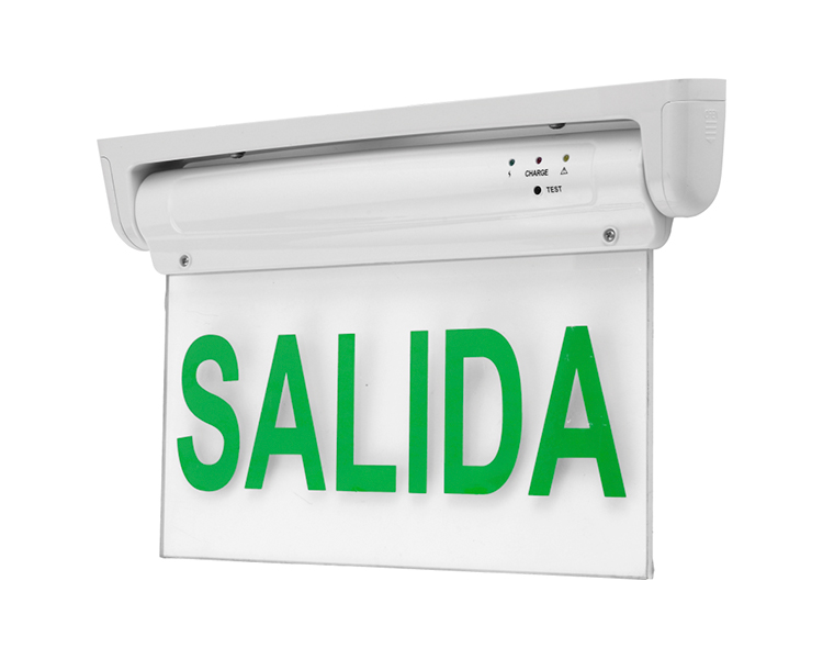 LE2912-5 eller 10 Green LED nødudgangsskilt