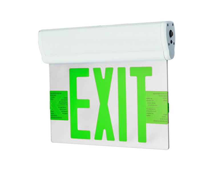 Jelcex1gm-single Face Plastic Housing Emergency Exit-skilt med Silver Mylar