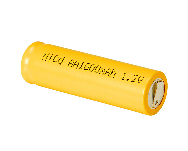 Ni-CAD-batteri 1,2V 1000mAh