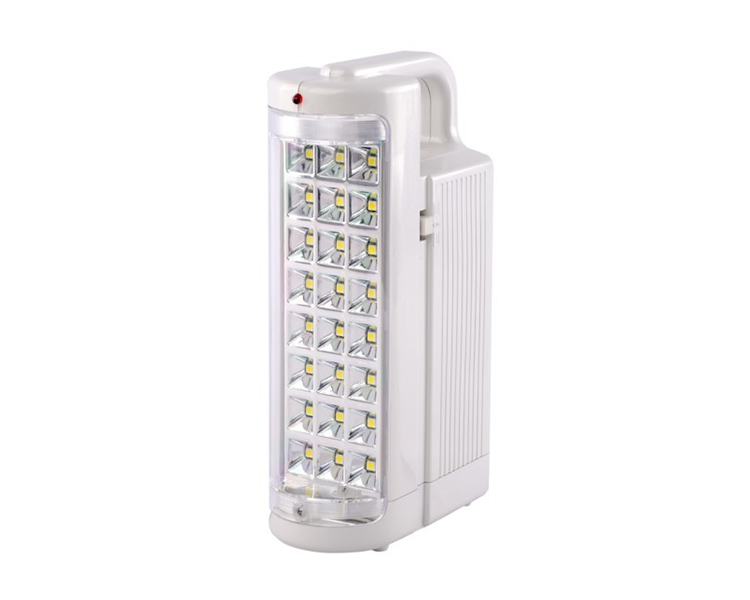 256s håndtag/vægmontering 24 SMD LED nødlampe